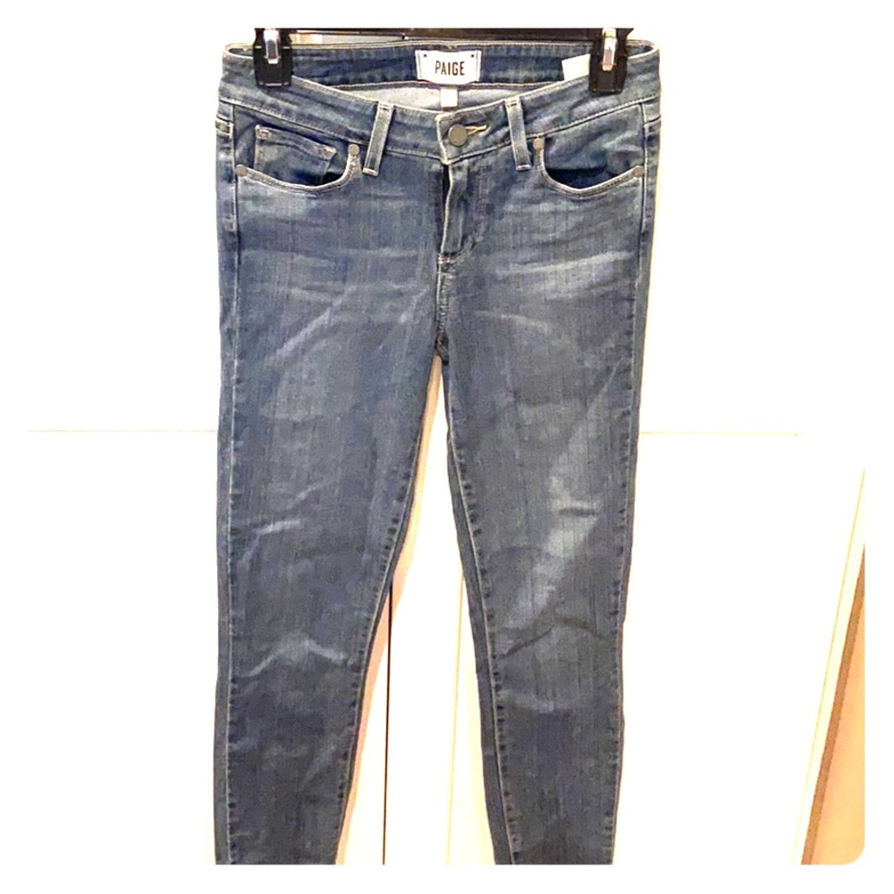 Paige skinny jeans. Size 26